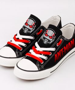Marvel Avengers Hero Ant-Man Printed Casual Canvas Low Top Sneakers