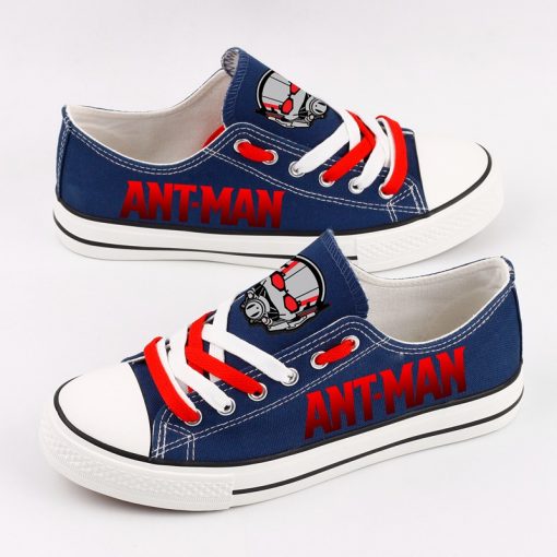 Marvel Avengers Hero Ant-Man Casual Canvas Low Top Shoes Sport