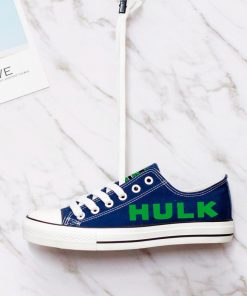 Marvel Avengers Hero Hulk Casual Canvas Low Top Sneakers