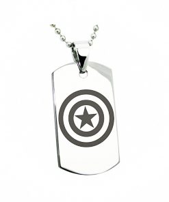 Avengers Captain America Tungsten Necklace DIY