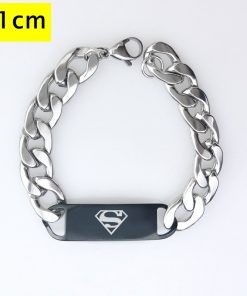 Marvel The Avengers Men Fashion Wristlet Stainless Steel Bracelet