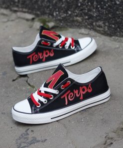 Maryland Terrapins Limited Low Top Canvas Sneakers