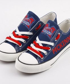 McKinney Boyd Broncos Limited High School Students Low Top Canvas Sneakers