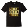 Men t shirt Straight outta steeler nation shirt RT Women tshirts