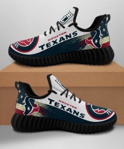 Men Women Yeezy Running Shoes Customize Houston Texans