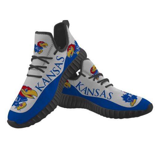 Men Women Running Shoes Customize Kansas Jayhawks