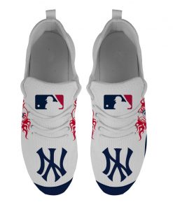 Men Women Running Shoes Customize New York Yankees