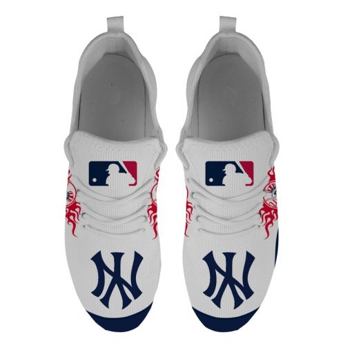 Men Women Running Shoes Customize New York Yankees