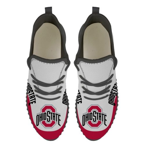 Men Women Running Shoes Customize Ohio State Buckeyes
