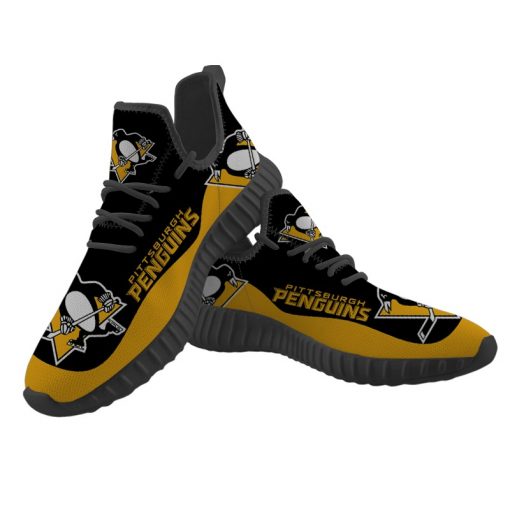 Men Women Running Shoes Customize Pittsburgh Penguins