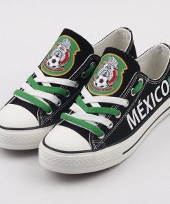 Mexico National Team Low Top Canvas Sneakers