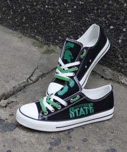 Michigan State Spartans Limited Low Top Canvas Sneakers