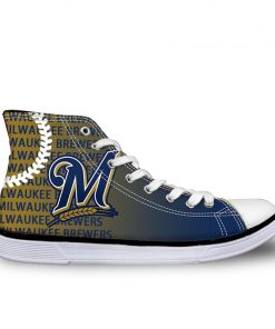 Milwaukee Brewers Lace-Up Shoes Sport