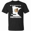 Minnesota Bomba Squirrell Funny Baseball Gift T Shirt S 5Xl