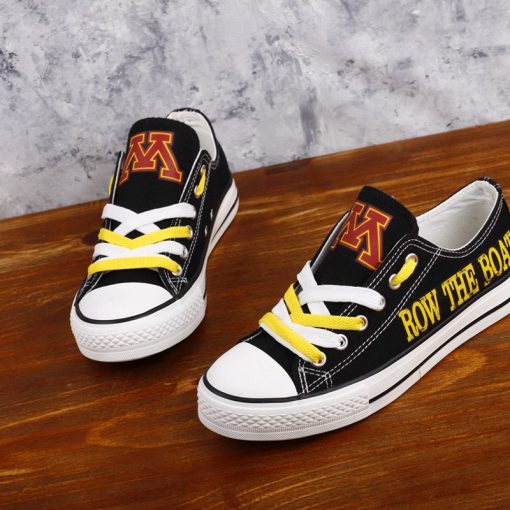 Minnesota Golden Gophers Limited Low Top Canvas Sneakers