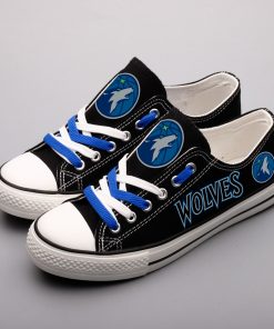 Minnesota Timberwolves Limited Low Top Canvas Shoes Sport