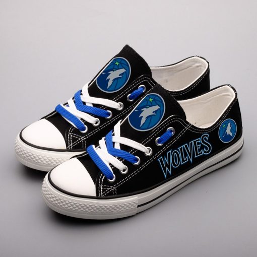 Minnesota Timberwolves Limited Low Top Canvas Shoes Sport