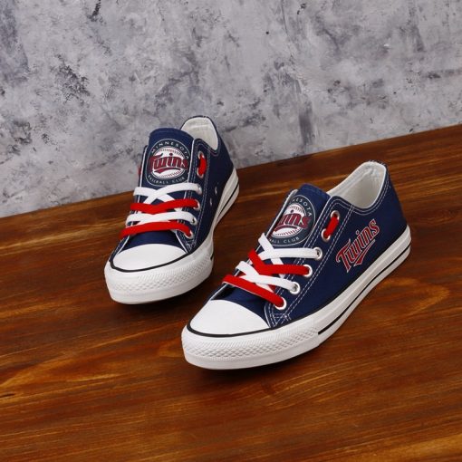 Minnesota Twins Limited Low Top Canvas Sneakers