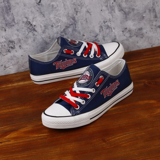 Minnesota Twins Limited Low Top Canvas Sneakers