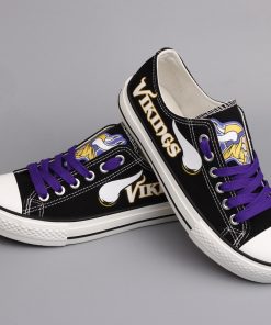 Minnesota Vikings Limited Low Top Canvas Shoes Sport