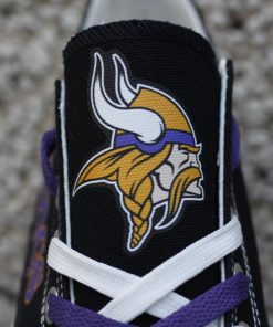 Minnesota Vikings Low Top Canvas Sneakers