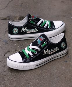 Minnesota Wild Limited Low Top Canvas Sneakers