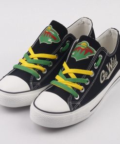 Minnesota Wild Limited Fans Low Top Canvas Sneakers