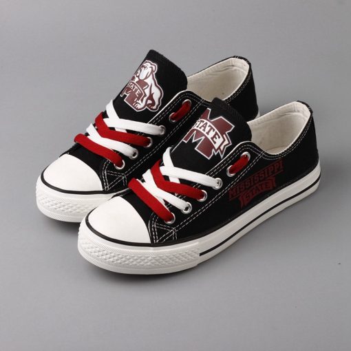 Mississippi State Bulldogs Limited Low Top Canvas Shoes Sport