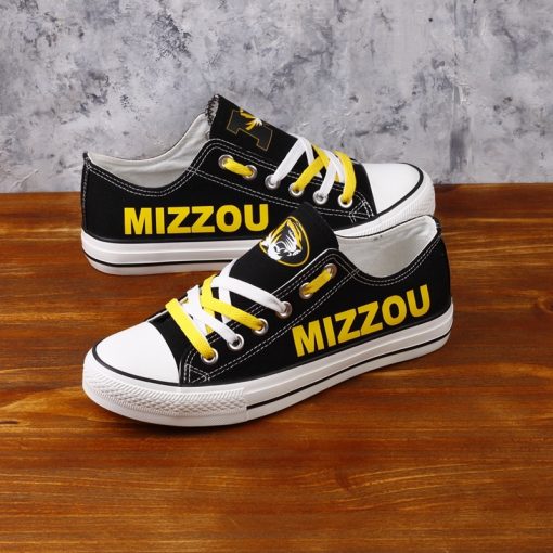 Missouri Tigers Limited Low Top Canvas Sneakers