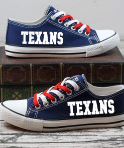 Houston Texans Halloween Jack Skellington Canvas Shoes Sport