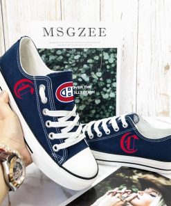 Montreal Canadiens Fans Low Top Canvas Shoes Sport