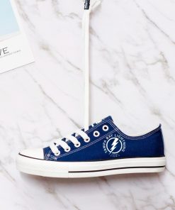 Tampa Bay Lightning Fans Low Top Canvas Sneakers