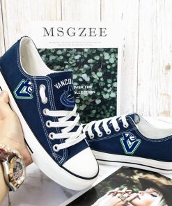 Vancouver Canucks Fans Low Top Canvas Sneakers