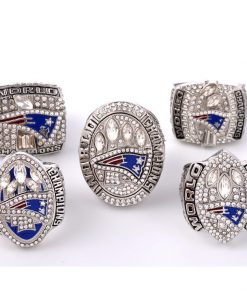 New England Patriots 2001/2003/2004/2015/2017 Championship Ring