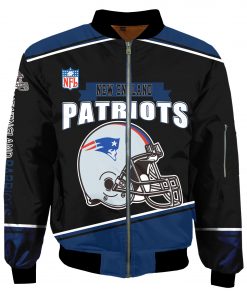 New England Patriots Fans Bomber Jacket Men Women