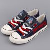 New England Patriots Limited Low Top Canvas Sneakers