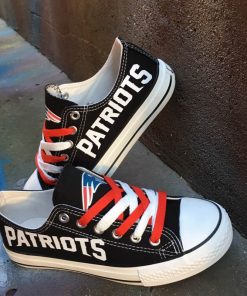 New England Patriots Limited Low Top Canvas Shoes Sport