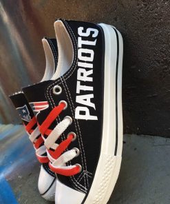 New England Patriots Limited Low Top Canvas Shoes Sport