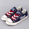 New England Patriots Low Top Canvas Sneakers