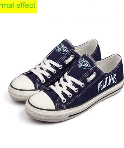 New Orleans Pelicans Limited Luminous Low Top Canvas Sneakers