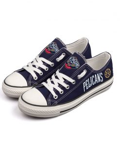 New Orleans Pelicans Low Top Canvas Sneakers