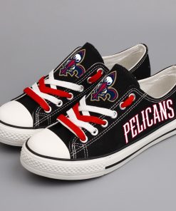 New Orleans Pelicans Low Top Canvas Shoes Sport