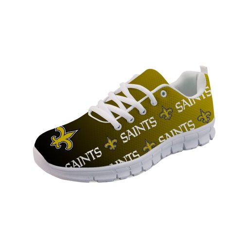 New Orleans Saints Custom 3D Print Running Sneakers