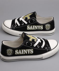 New Orleans Saints Limited Low Top Canvas Sneakers
