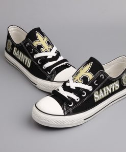 New Orleans Saints Limited Low Top Canvas Sneakers