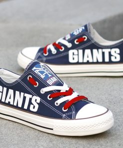 New York Giants Limited Low Top Canvas Sneakers