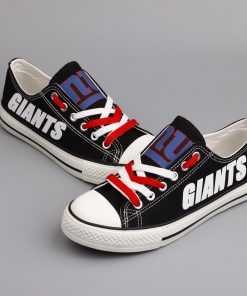 New York Giants Limited Low Top Canvas Shoes Sport