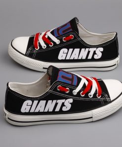 New York Giants Limited Low Top Canvas Shoes Sport