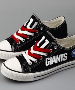 New York Giants Low Top Canvas Sneakers