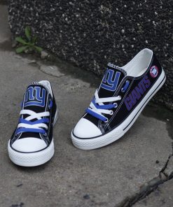 New York Giants Limited Fans Low Top Canvas Sneakers